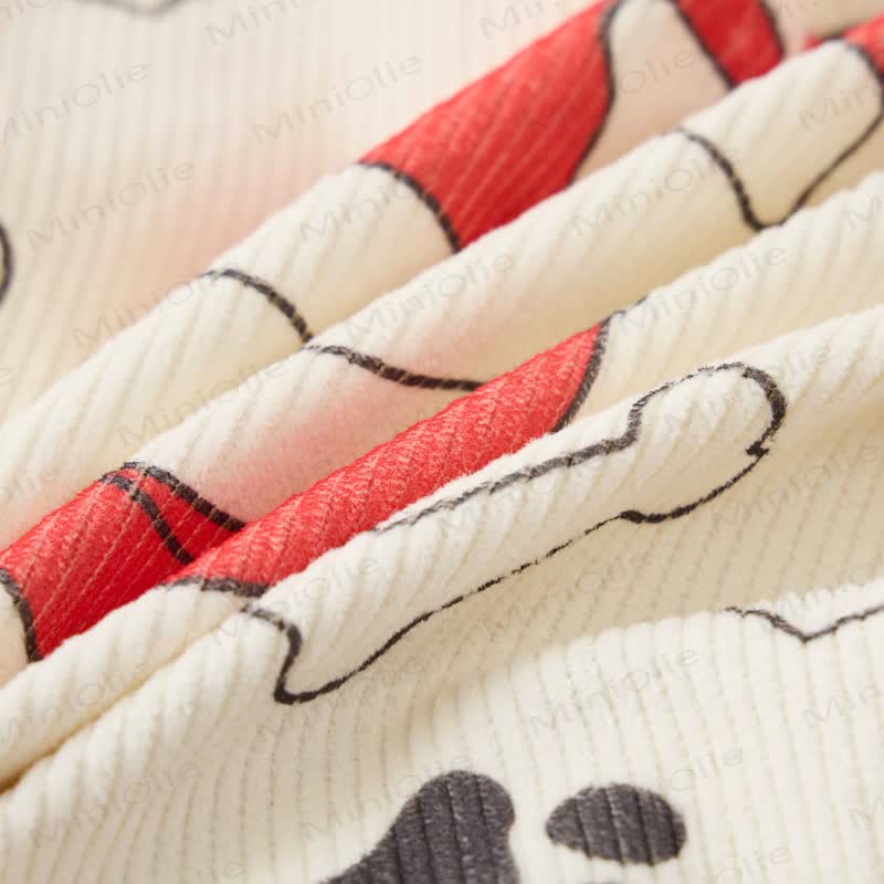 Baby Toddler Christmas Santa Hat Corduroy Overalls