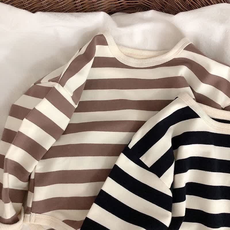 Kid Boy Striped Long Sleeve Top