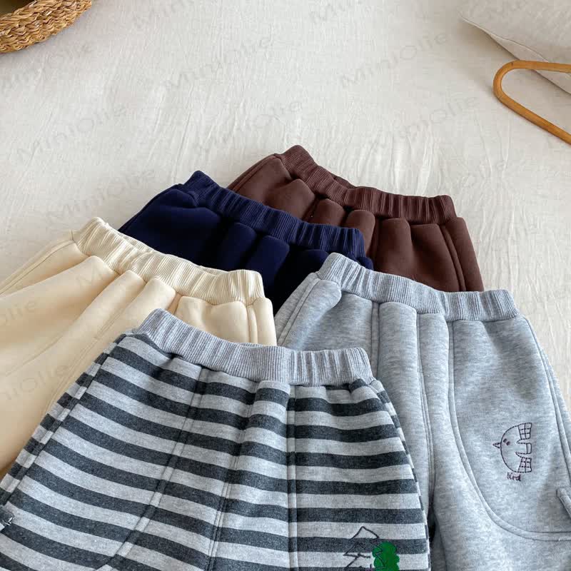 Baby Toddler Animal Fleece Lined Jogger Pants