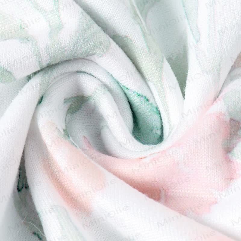 Baby Girl Flower Butterfly Romper with Headband