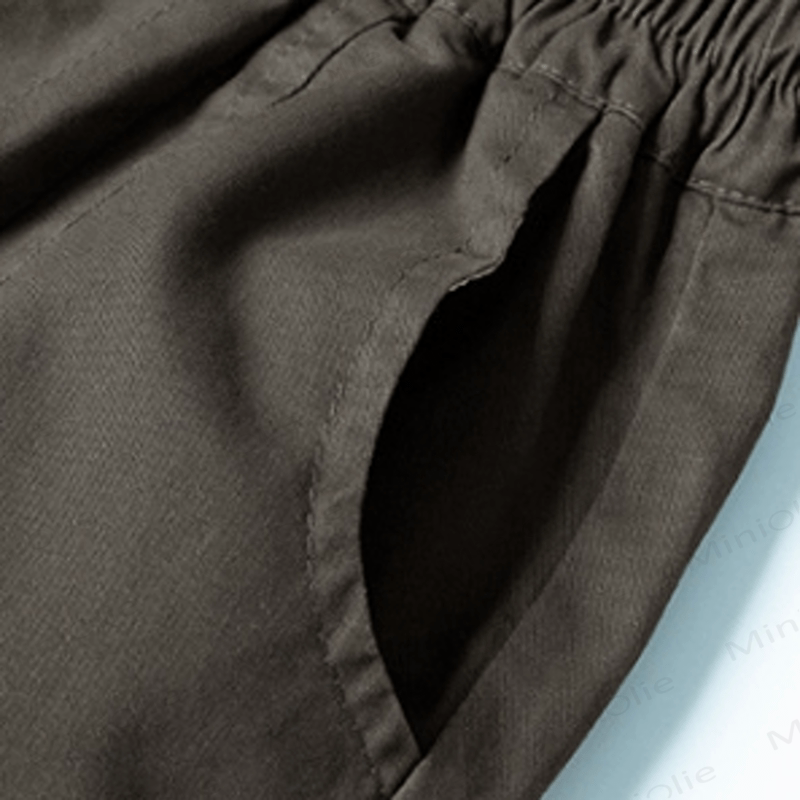 Toddler Boy Plain Grey Loose Pants