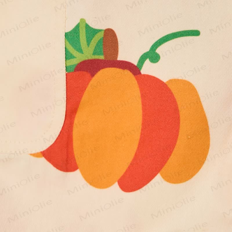 Baby Toddler Pumpkin Pocket Overalls