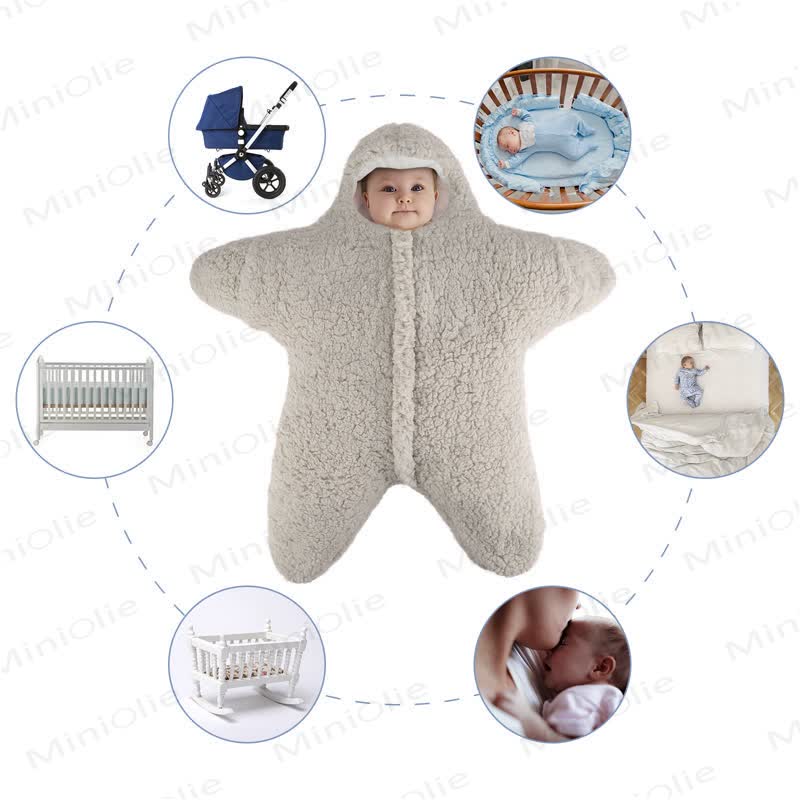 Baby Newborn Starfish Warm Sleeping Bag