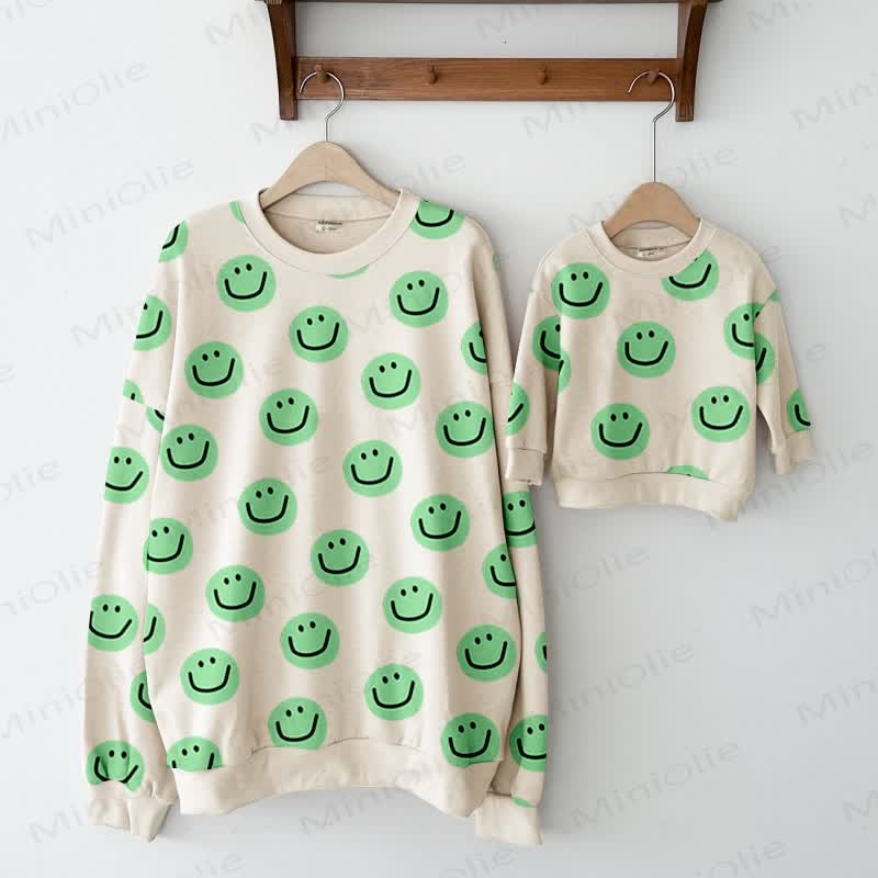Family Matching Lovely Smile Sweatshirt/Set