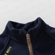 Toddler Polar Fleece Stand Collar Outerwear