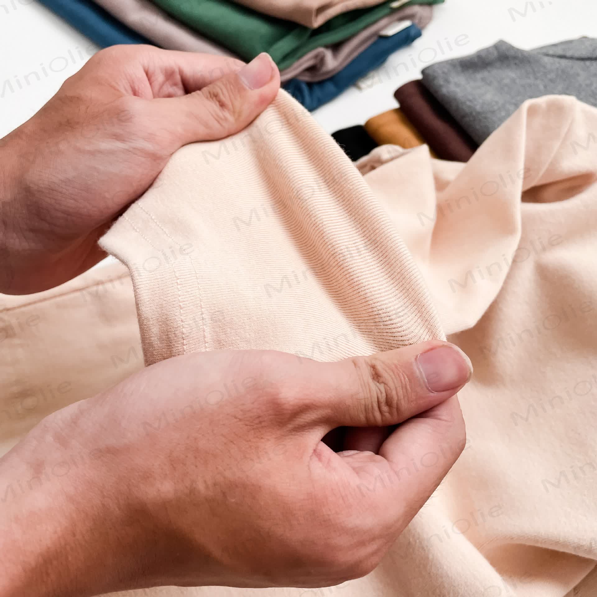 Toddler Retro Solid Color Soft T-shirt