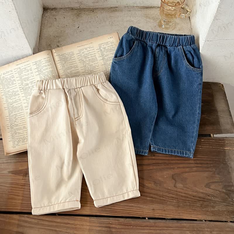 Baby Girl 2-piece Cord Embroidered Flower Set