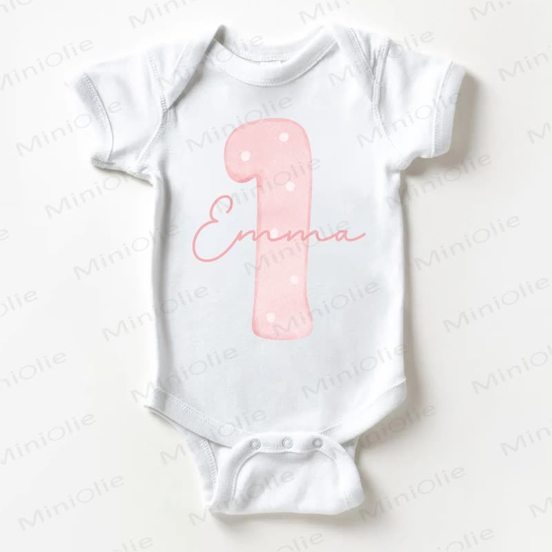 EMMA Baby White Bodysuit