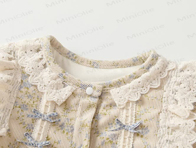 Baby Fleece Rural Style Romper