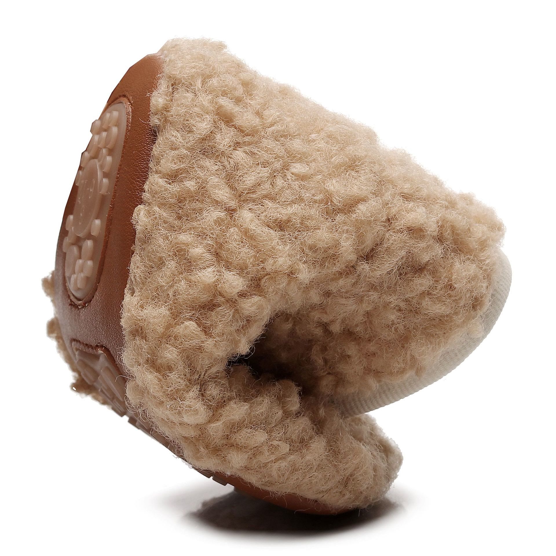 Baby Solid Color Pre-walker Fleece Boots