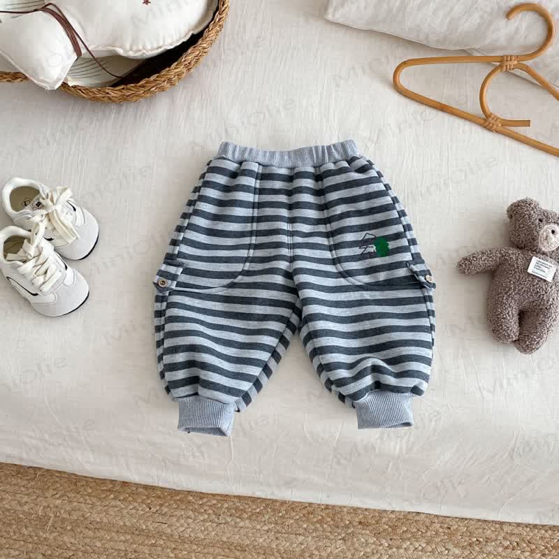 Baby Toddler Animal Fleece Lined Jogger Pants