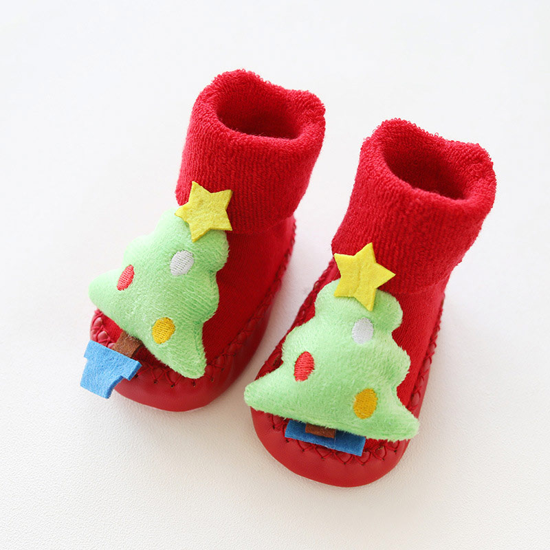Baby Christmas Anti-Slip Floor Warm Socks
