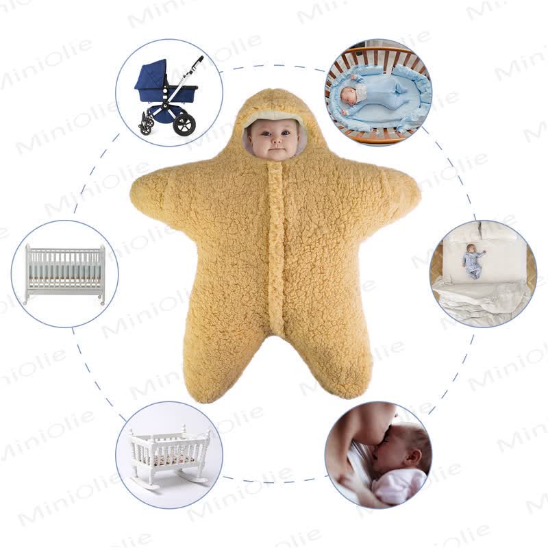 Baby Newborn Starfish Warm Sleeping Bag