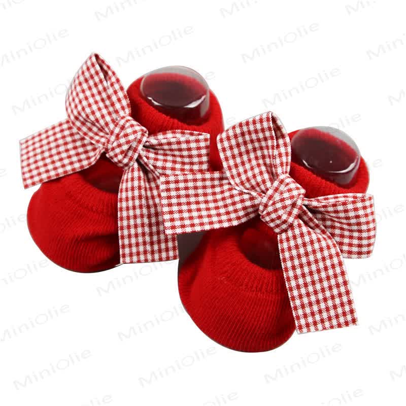 Baby Bow Pre-walker Socks