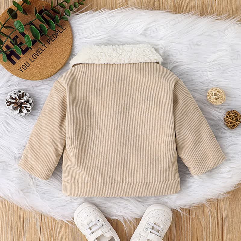 Baby Fleece Corduroy Outerwear