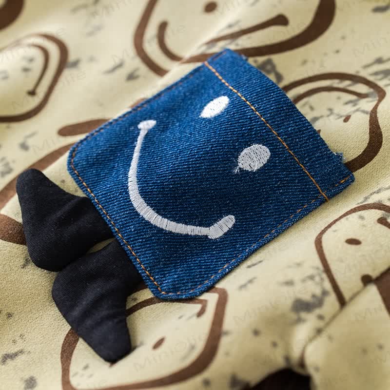 Baby Boy 2-Piece Denim Smile Set