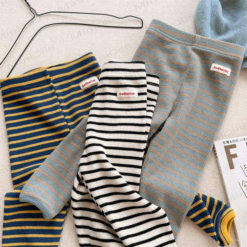 Baby Toddler Girl Striped Leggings