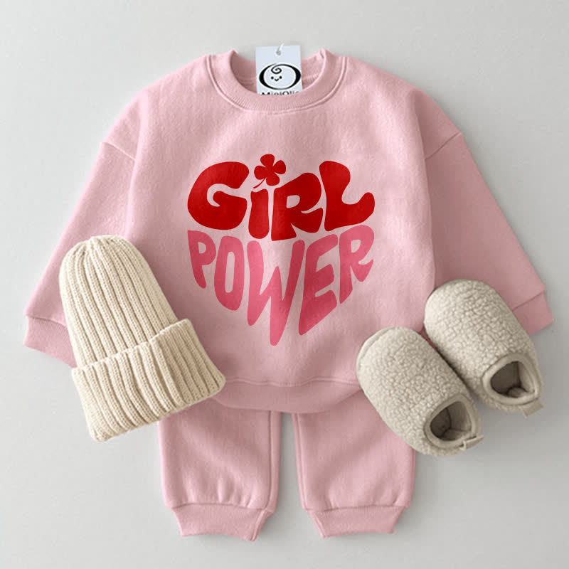 GIRL POWER Baby 2-Piece Casual Set