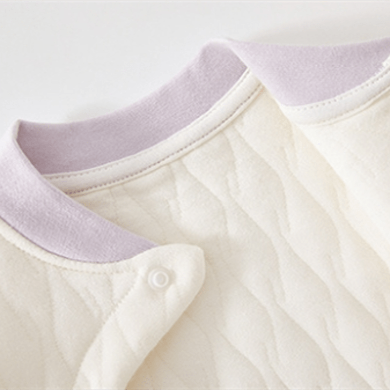 CHARMING Baby 2-Piece Flower Quilted Set