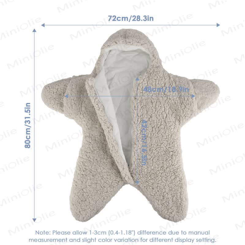 Baby Newborn Starfish Warm Sleeping Bag
