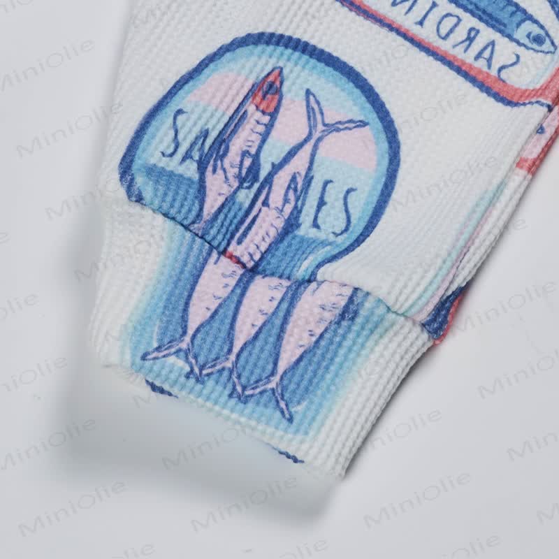 Baby Waffle Canned Sardines 2-piece Set
