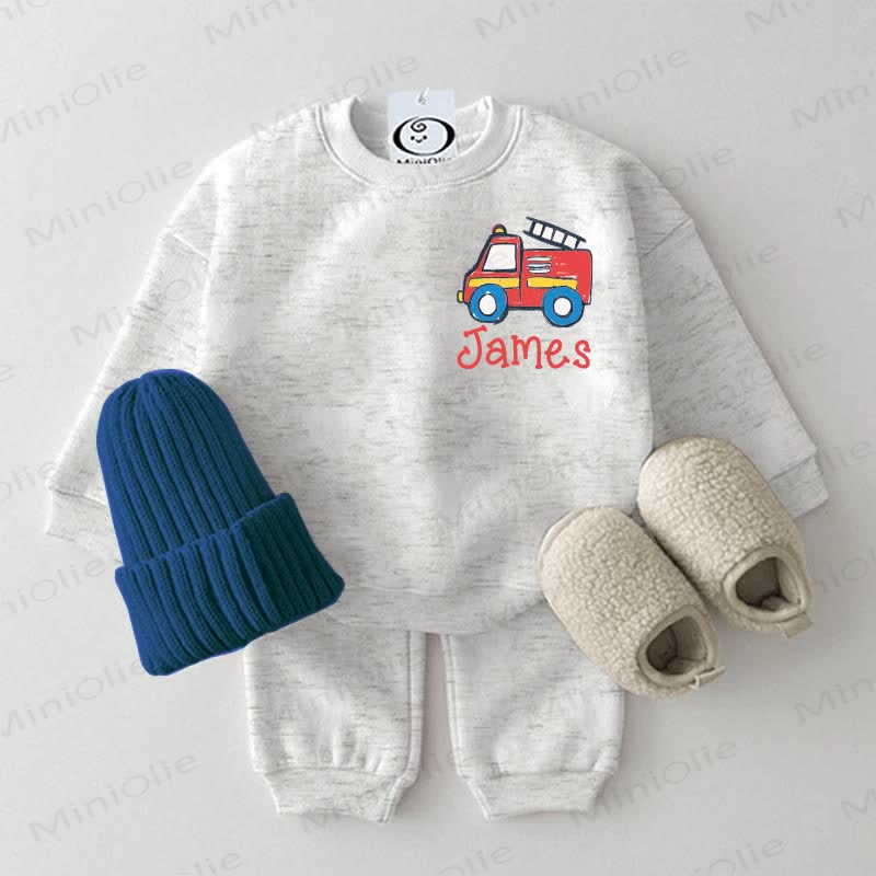 JAMES Baby 2-piece Light Grey Set