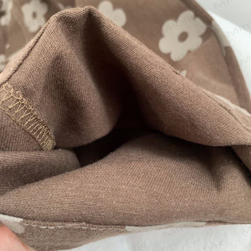 Baby Toddler Girl Flower Coffee Pants