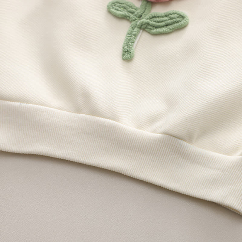 Toddler 2-Piece Lovely Flower Denim Set