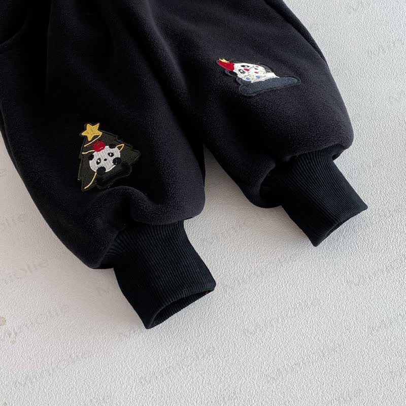 Baby Toddler Christmas Panda Jogger Pants