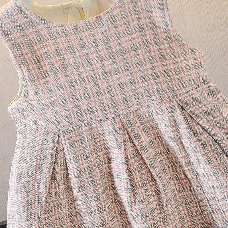 Baby Toddler Girl Two-pieces Dress with Bag