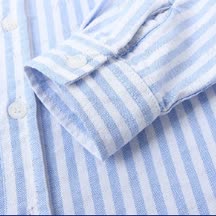 Toddler Boys Striped Shirt with Shawl