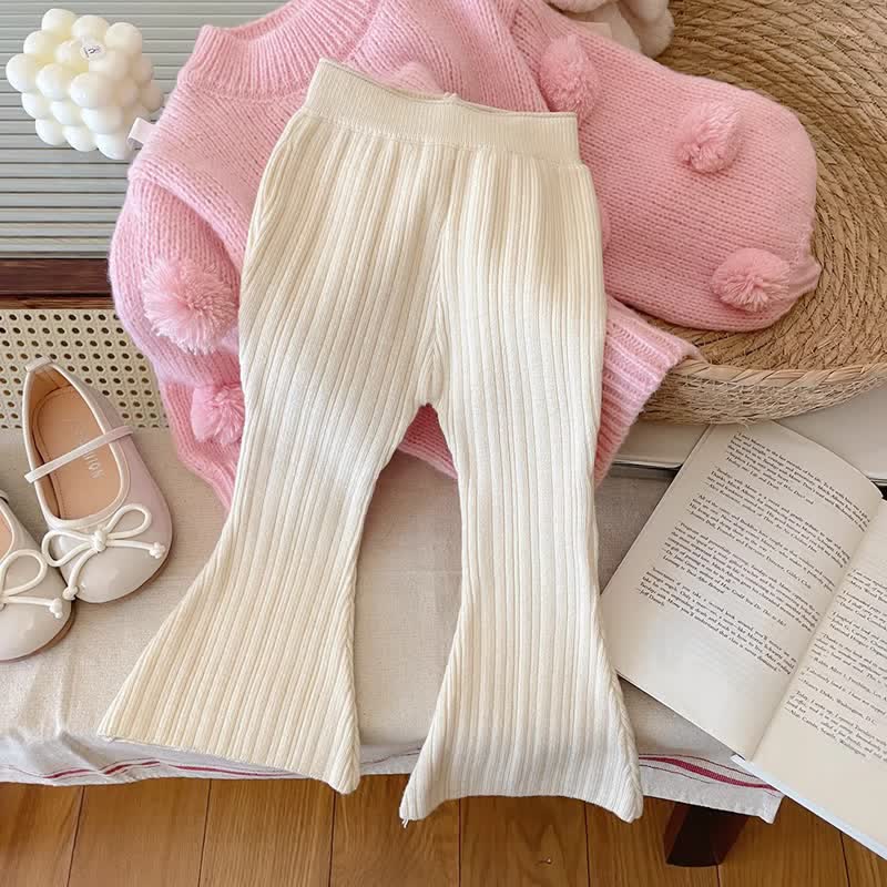 Toddler Girl Hairball Sweater or Bell-bottomed Pants