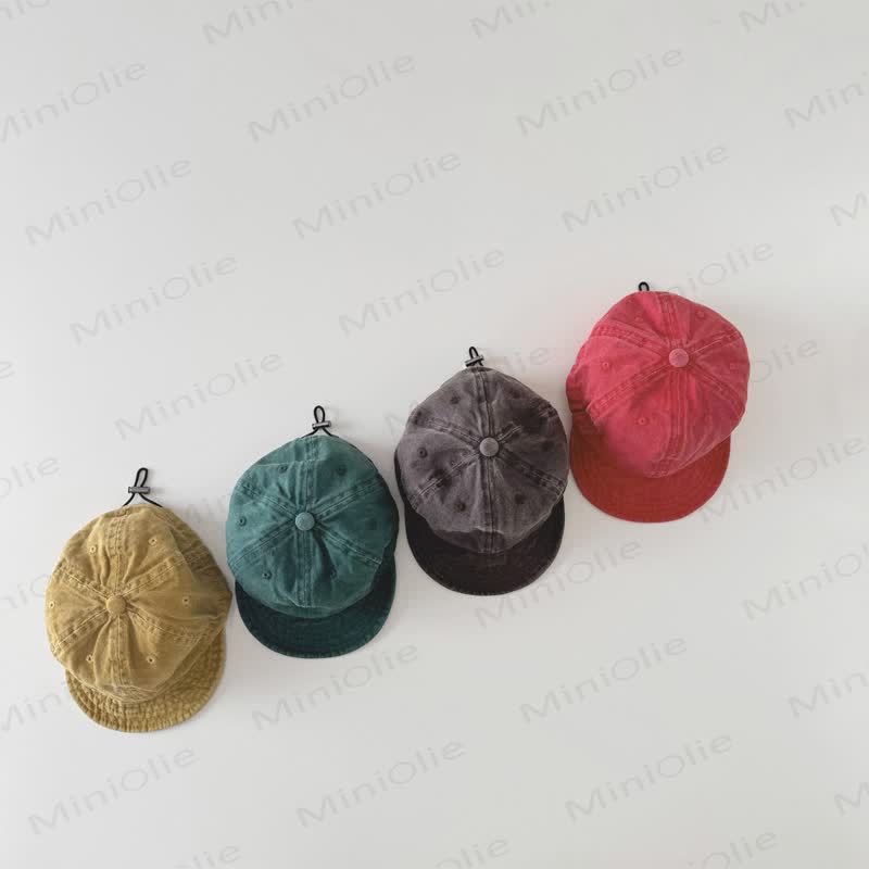 Baby Toddler Chic Washed Peaked Cap