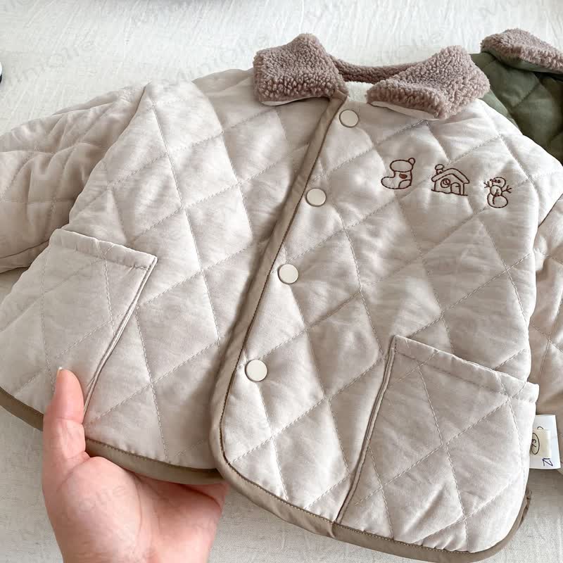 Baby Toddler Quilting Quilted Outerwear