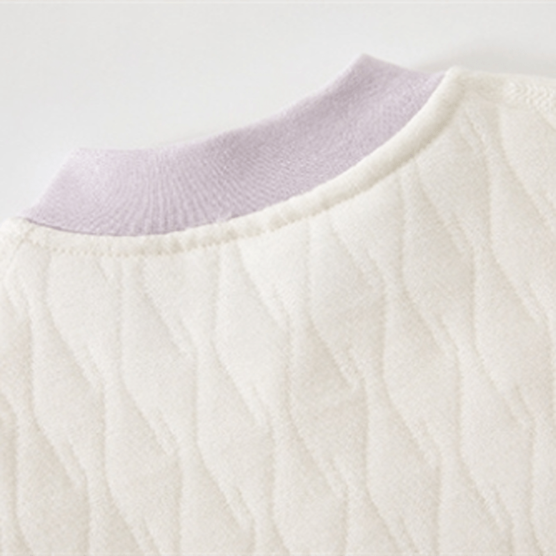 CHARMING Baby 2-Piece Flower Quilted Set