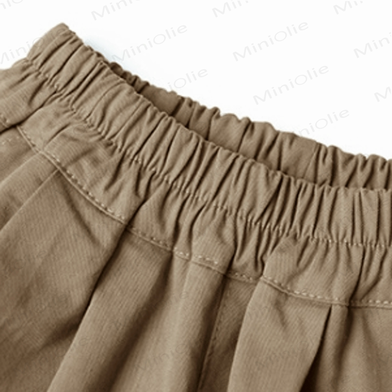 Toddler Plain Design Loose Jogger Pants