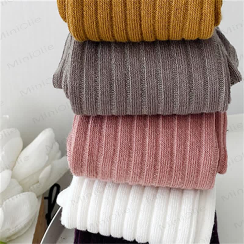 Toddler Girl Simple Solid Color Leggings