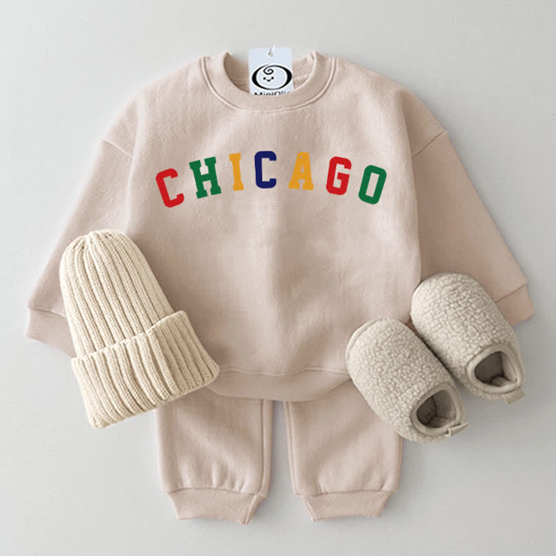 CHICAGO Baby Beige 2-Piece Set