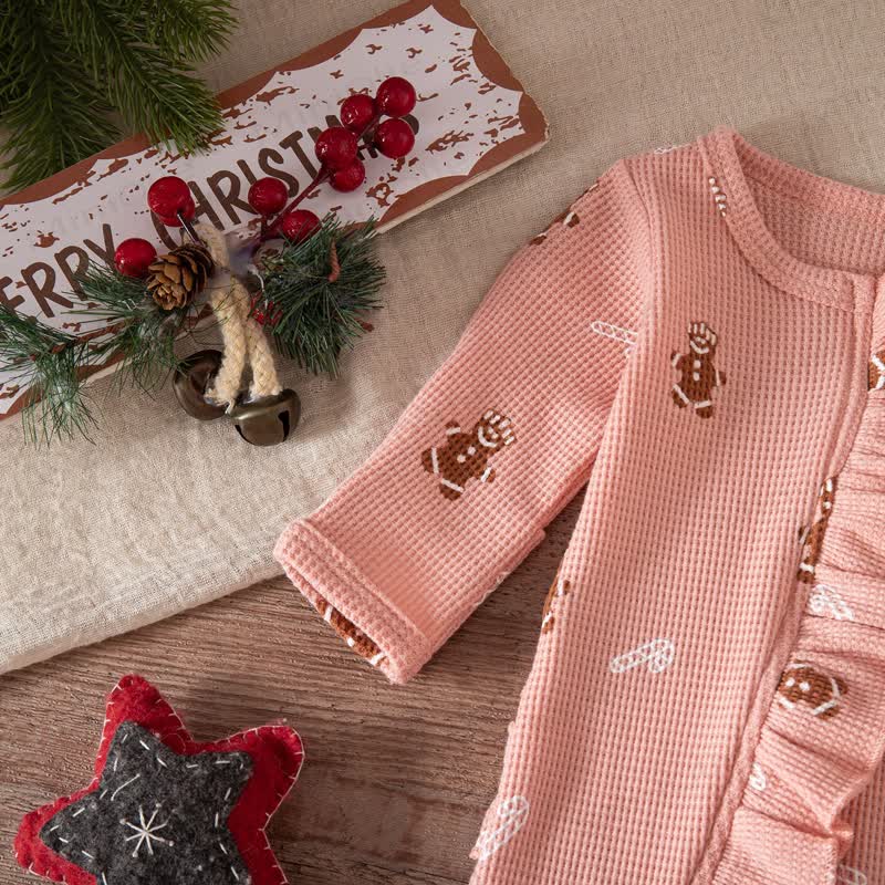 Baby Headscarf Christmas Romper