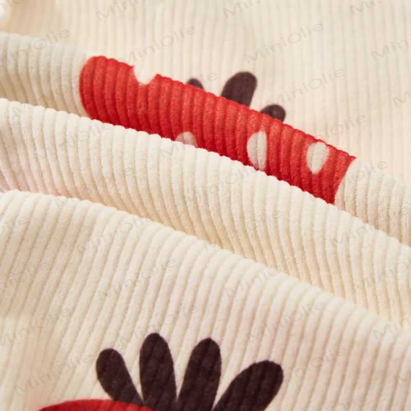 Baby Toddler Strawberry Printed Overalls