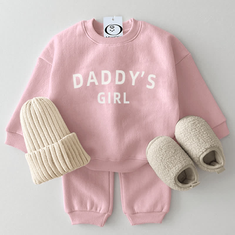 DADDY'S GIRL Baby 2-Piece Simple Set