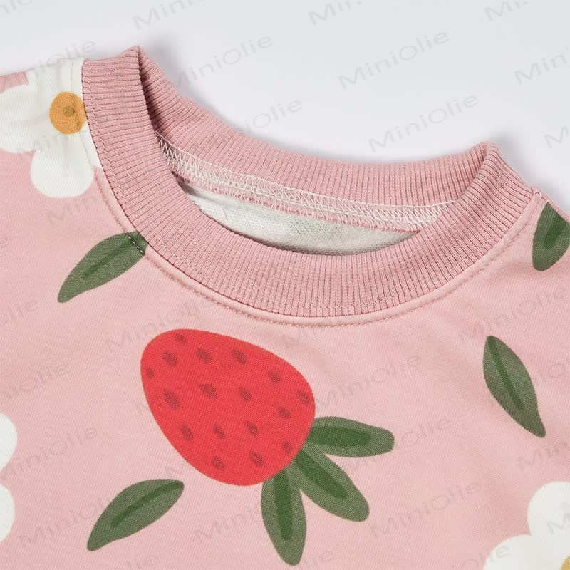 Baby Strawberry Flower 2-piece Set