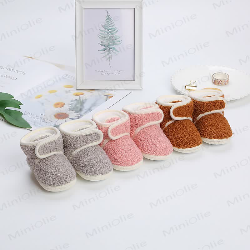 Baby Christmas Plush Warm Shoes