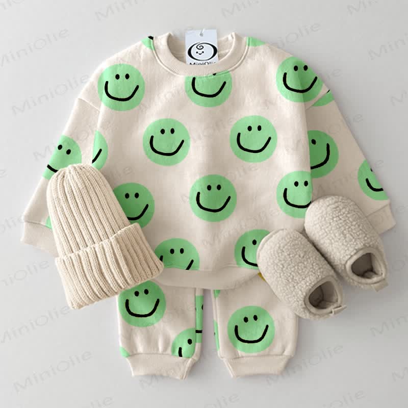 Baby Toddler 2-Piece Smiley Set