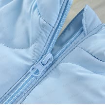 Baby Quilted Bear Hooded Romper