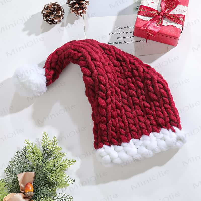 Baby Lovely Knitted Christmas Beanie