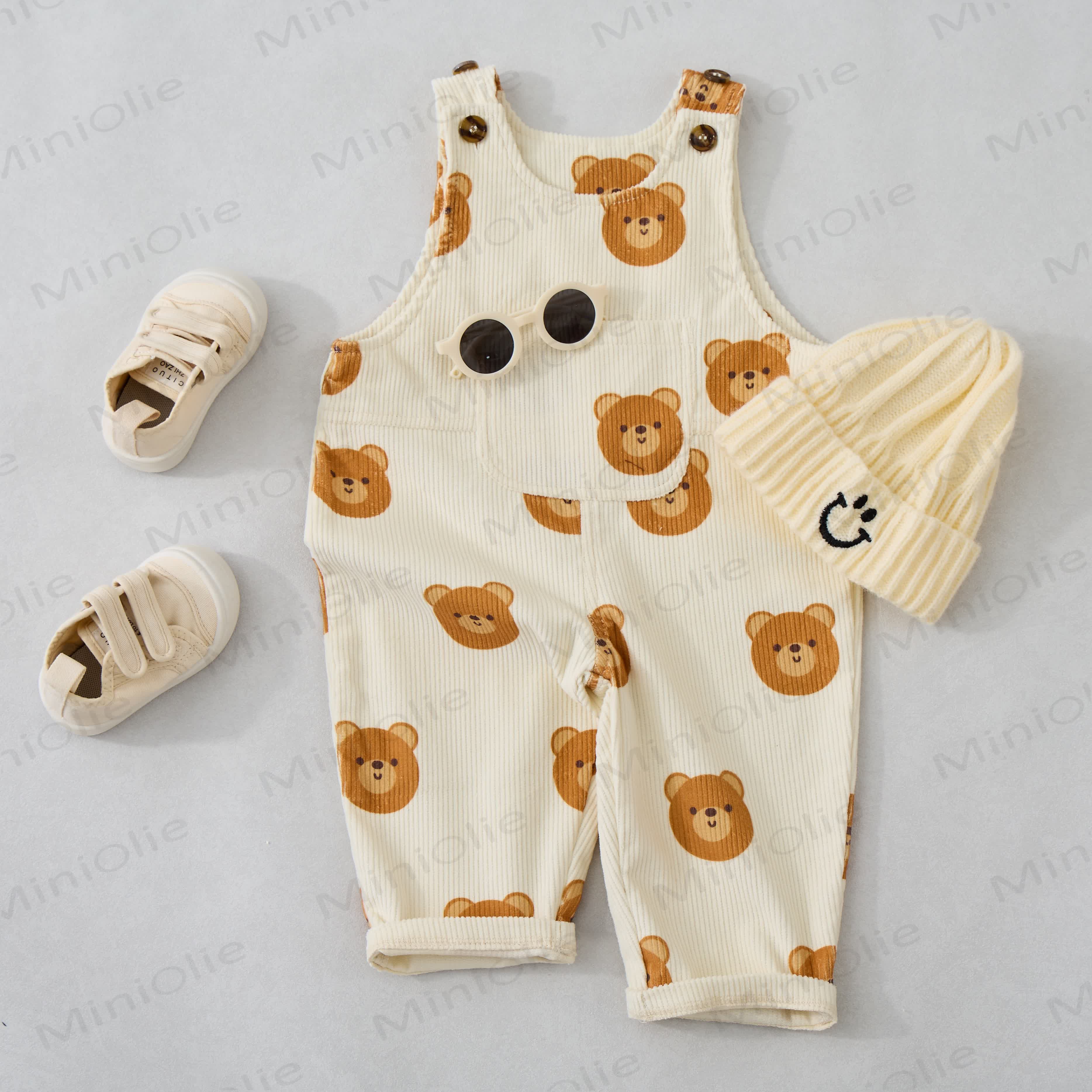 Baby Toddler Little Bear Overalls