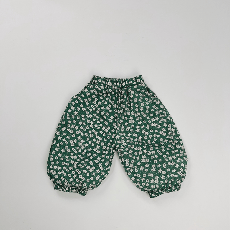 Toddler Loose Retro Pattern Design Pants