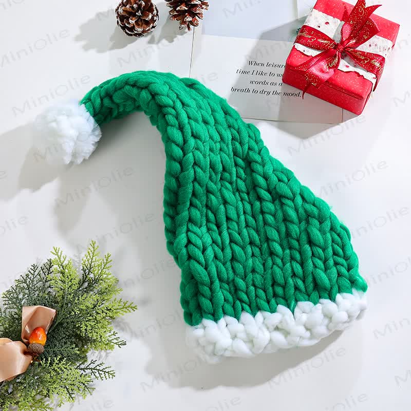 Baby Lovely Knitted Christmas Beanie
