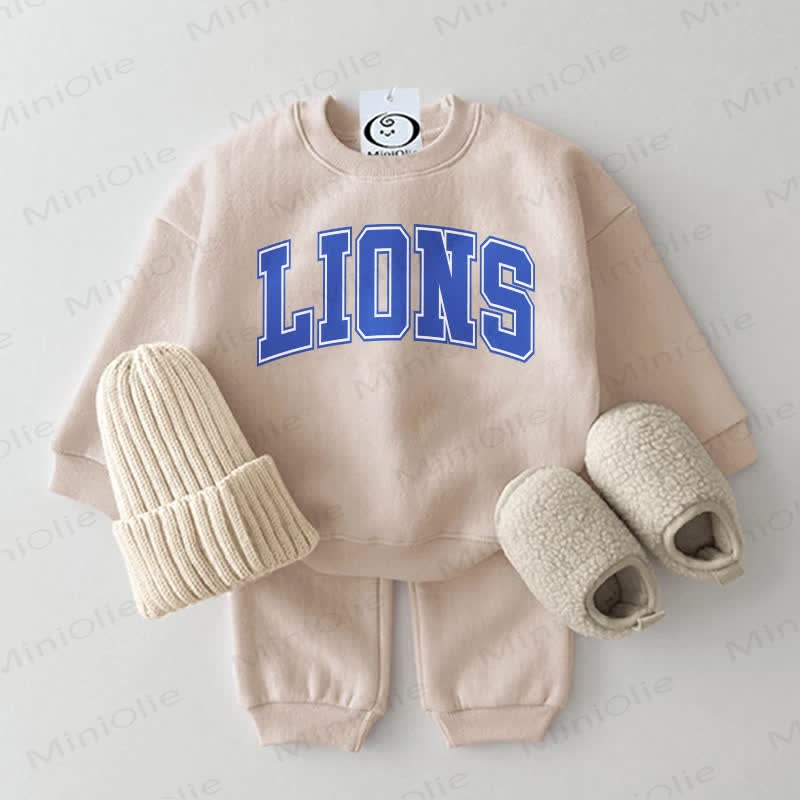 LIONS Baby 2-piece Beige Set